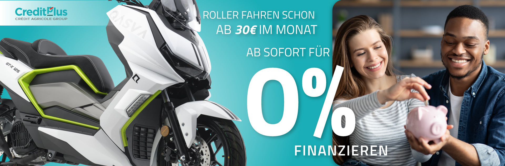 Showroom Berlin-Tempelhof — Rollerausstellung mit Modellen der Burnout-Familie.